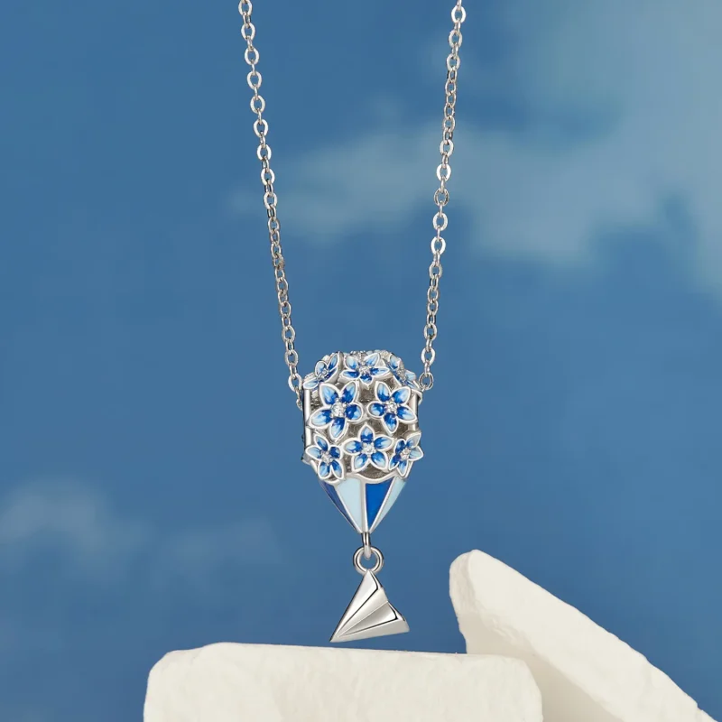 (image for) PANDORA Style Hot Air Balloon charm - BSC1026 - View 3