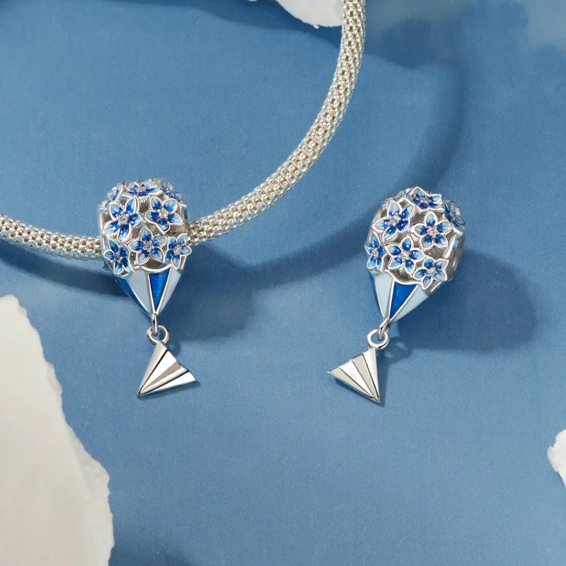 (image for) PANDORA Style Hot Air Balloon charm - BSC1026 - View 5