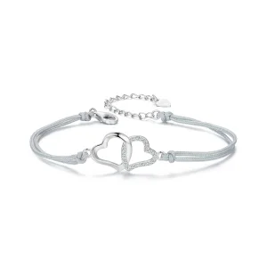 (image for) PANDORA Style Interlocking Hearts Bracelet - SCB274