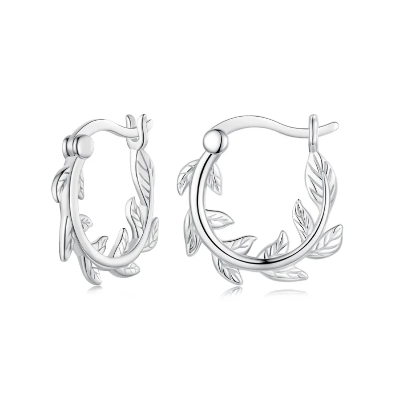 (image for) PANDORA Style Leaf earrings - BSE1022 - Product Image