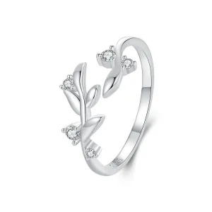 (image for) PANDORA Style Leaf Ring - BSR562-E
