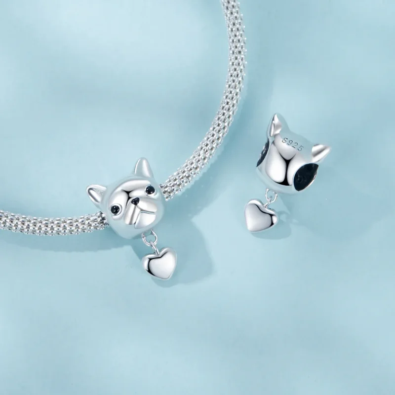 (image for) PANDORA Style Love French Bulldog Dangle - SCC2767 - View 5