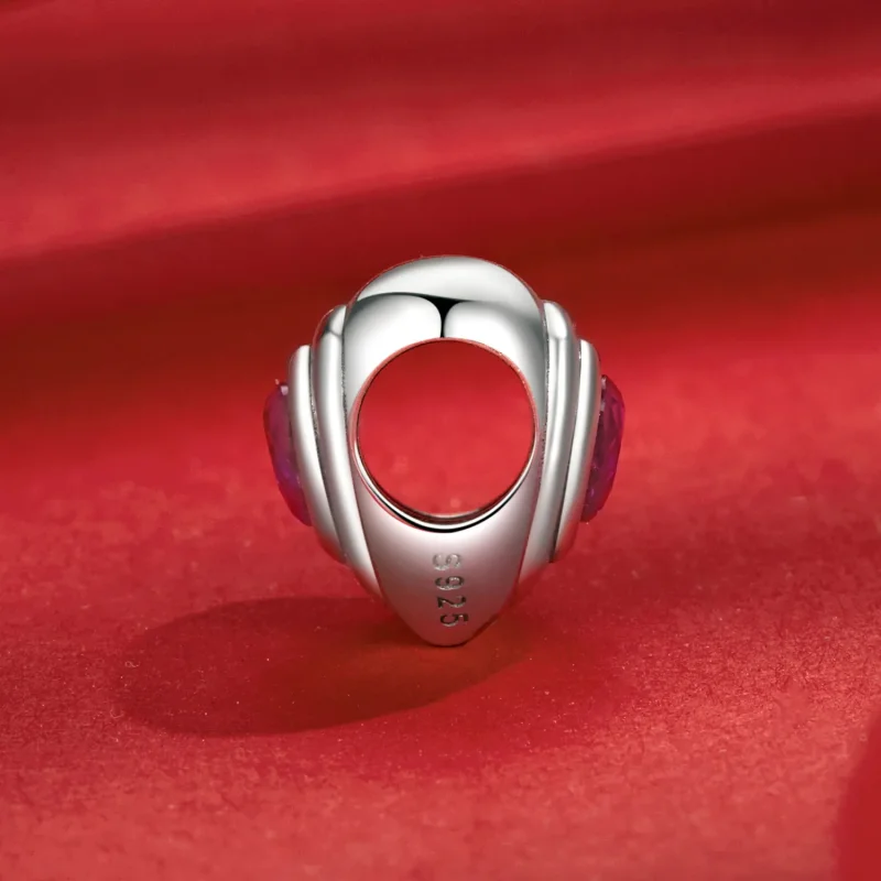 (image for) PANDORA Style Love Heart Classic Halo charm - SCC2776 - View 3