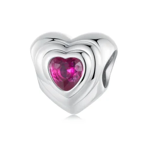 (image for) PANDORA Style Love Heart Classic Halo charm - SCC2776