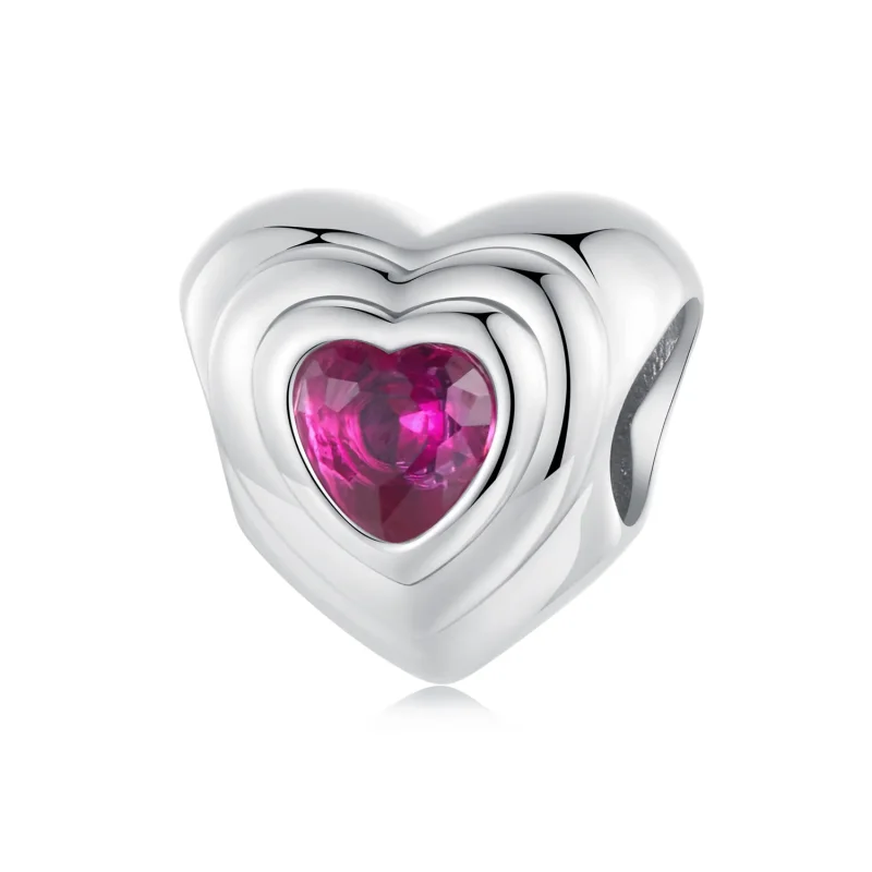 (image for) PANDORA Style Love Heart Classic Halo charm - SCC2776 - Product Image