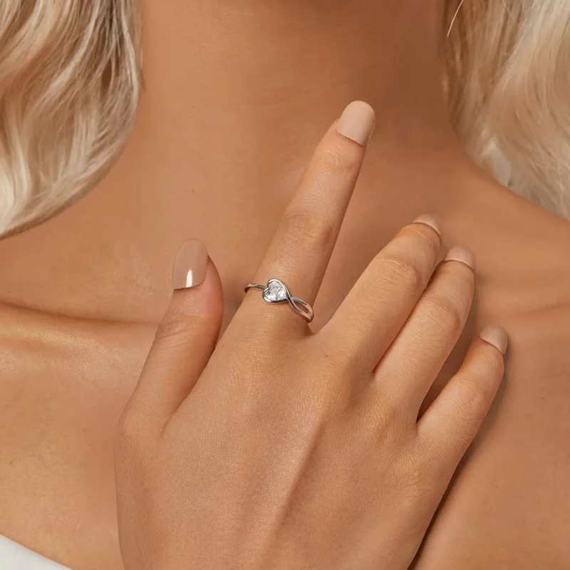 (image for) PANDORA Style Love Infinity Ring - BSR550 - View 6