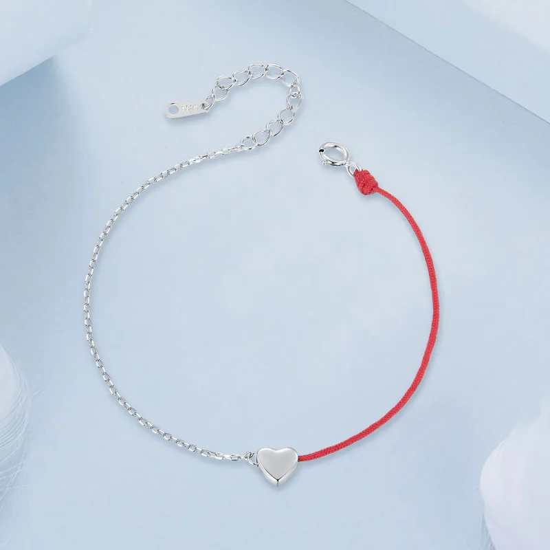 (image for) PANDORA Style Love red string bracelet - BSB180 - View 3