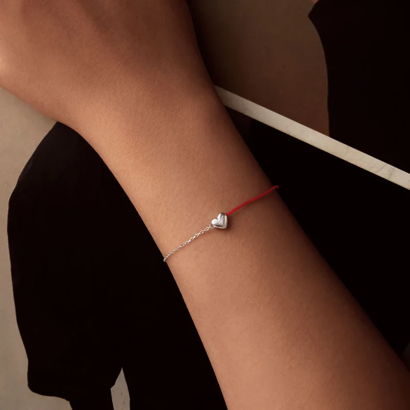 (image for) PANDORA Style Love red string bracelet - BSB180 - View 5