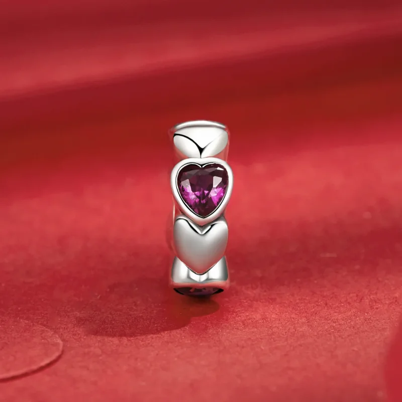 (image for) PANDORA Style Love spacer charm - SCC2778 - View 2