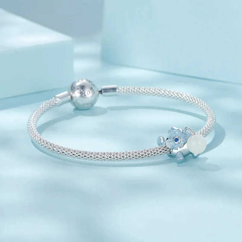 (image for) PANDORA Style Luminous Lantern Fish charm - SCC2795 - View 6