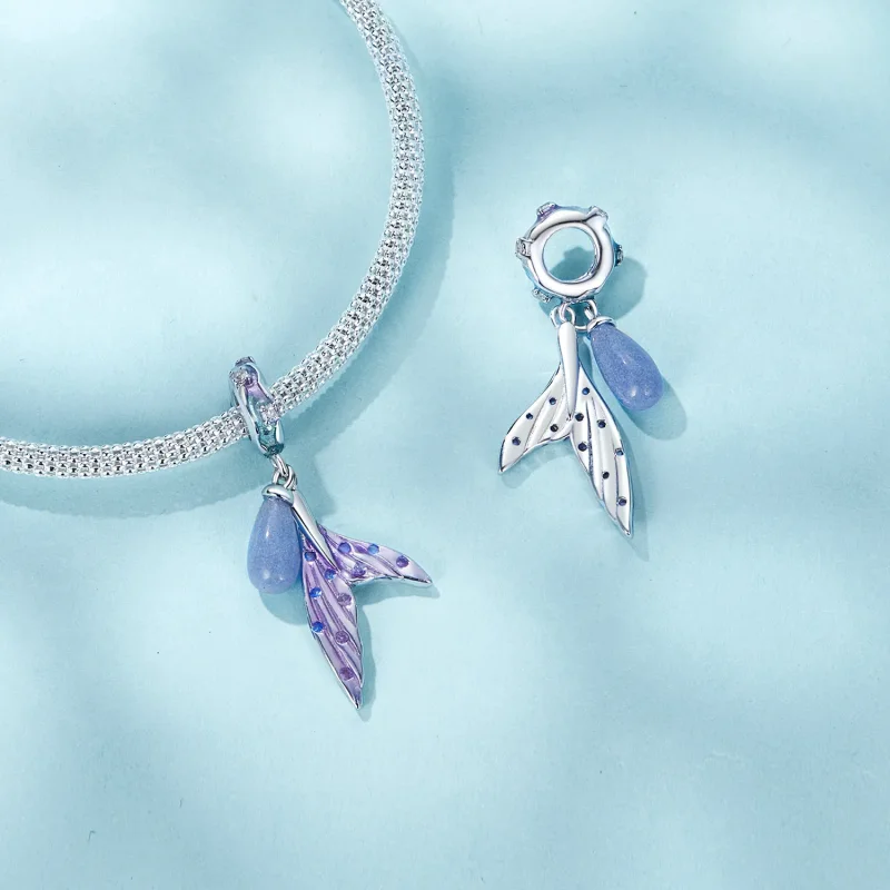 (image for) PANDORA Style Luminous Mermaid Pendant - SCC2800 - View 4