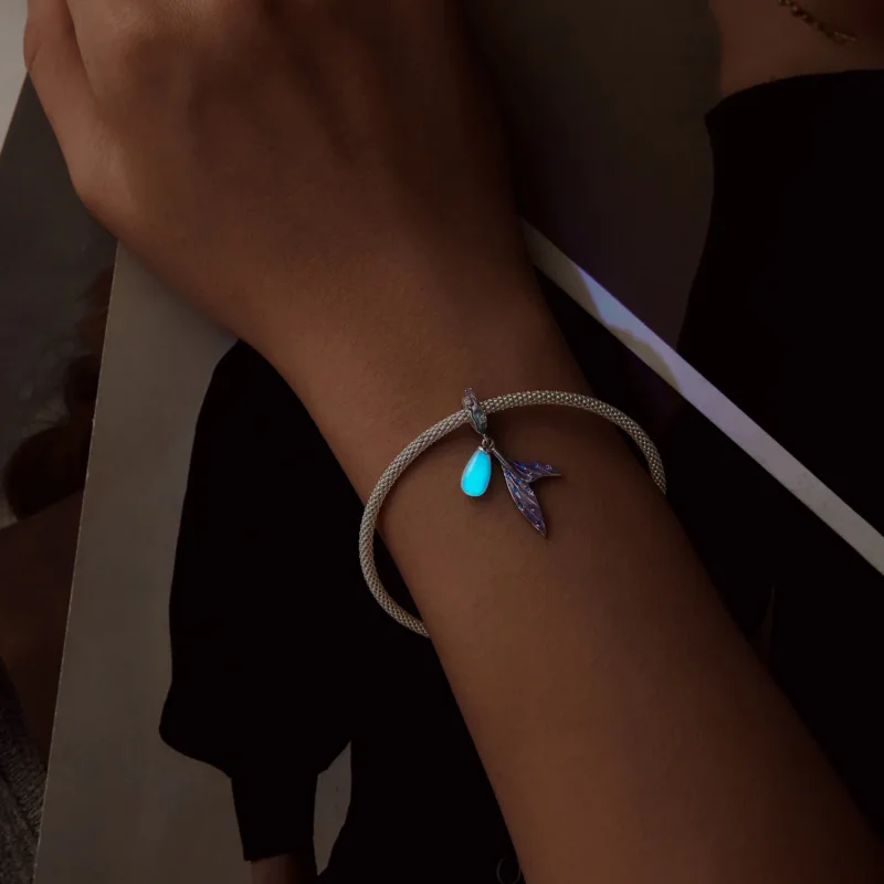 (image for) PANDORA Style Luminous Mermaid Pendant - SCC2800 - View 6