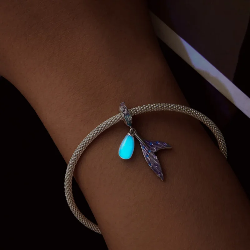 (image for) PANDORA Style Luminous Mermaid Pendant - SCC2800 - View 8