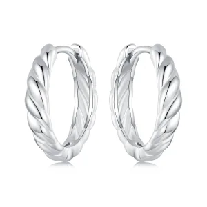 (image for) PANDORA Style Metallic twist earrings - BSE1024-M