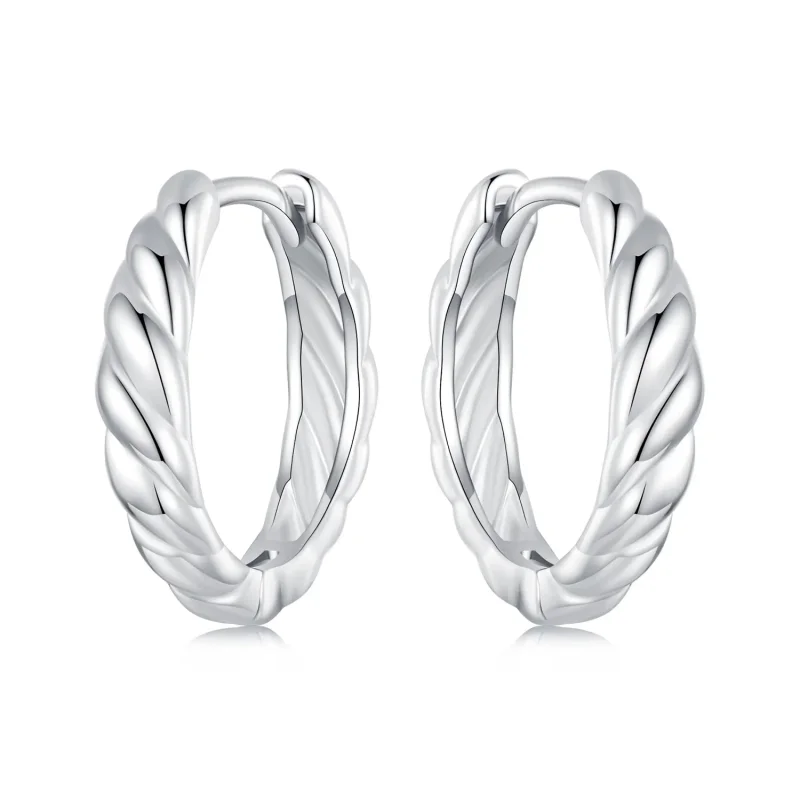 (image for) PANDORA Style Metallic twist earrings - BSE1024-M - Product Image