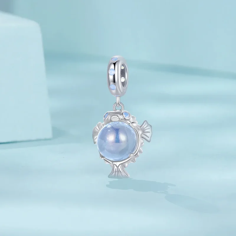 (image for) PANDORA Style Ocean Puffer Pendant - SCC2798 - View 2
