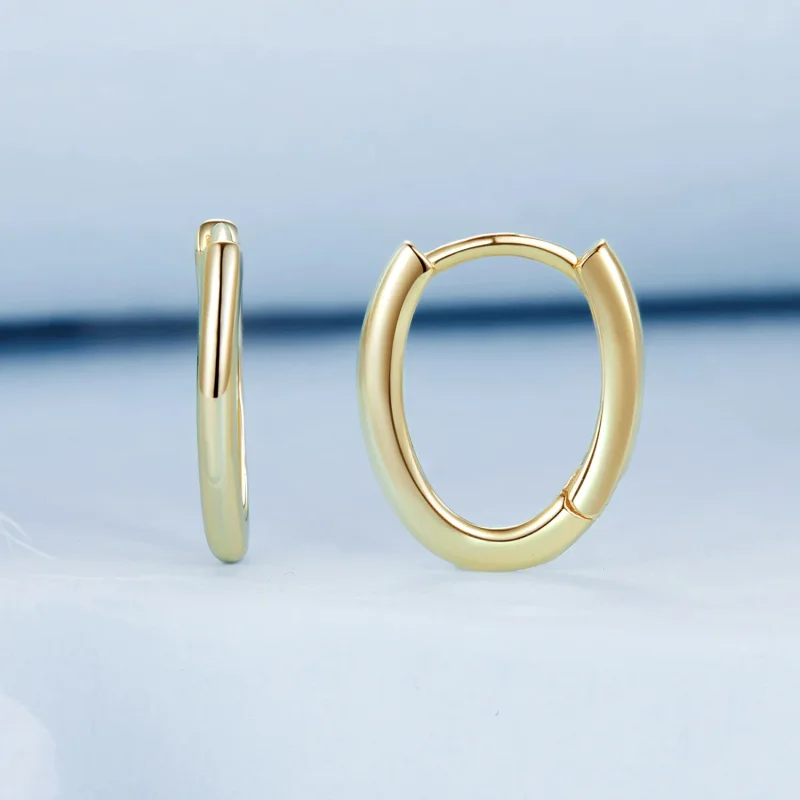 (image for) PANDORA Style Oval earrings - BSE1015-B - View 2