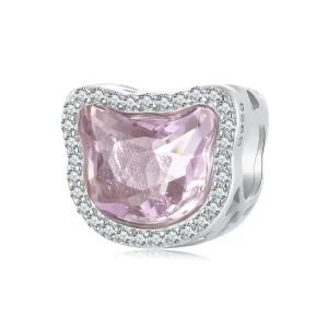 (image for) PANDORA Style Pink Cat charm - BSC1020