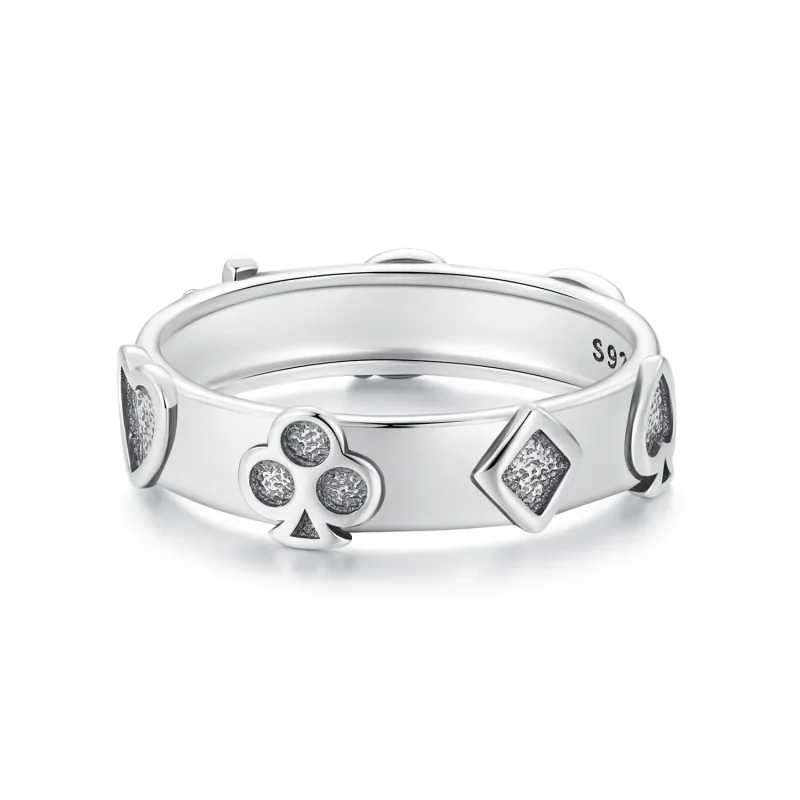 (image for) PANDORA Style Poker Ring - SCR1036 - Product Image