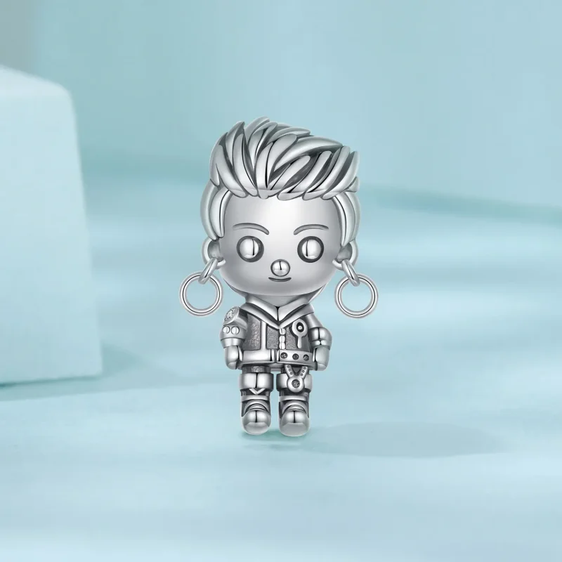 (image for) PANDORA Style Punk Boy Charm - SCC2792 - View 2