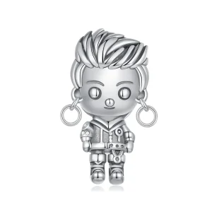 (image for) PANDORA Style Punk Boy Charm - SCC2792