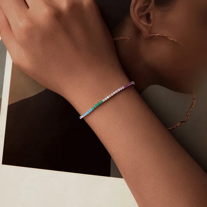 (image for) PANDORA Style Rainbow Bracelet - SCB277 - View 4