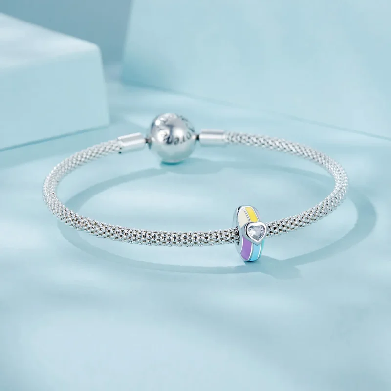 (image for) PANDORA Style Rainbow positioning buckle - SCC2782 - View 5