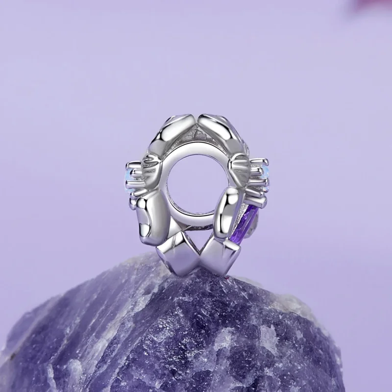 (image for) PANDORA Style Romantic Iris charm - BSC1031 - View 3