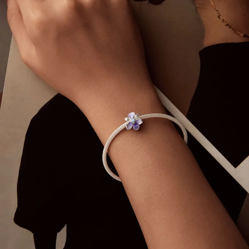 (image for) PANDORA Style Romantic Iris charm - BSC1031 - View 6