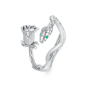 (image for) PANDORA Style Rose Snake Open Ring - SCR1041-E
