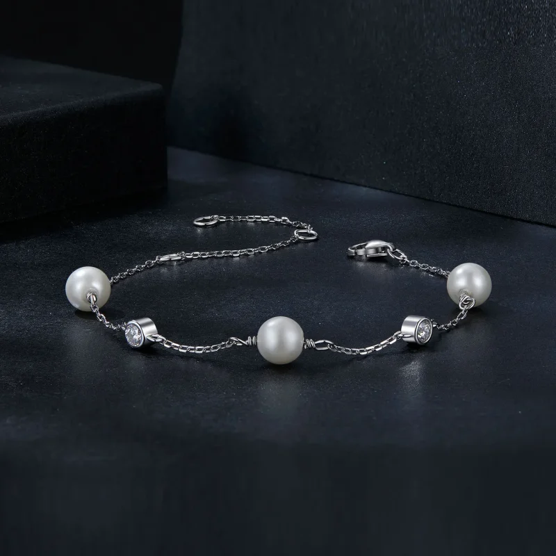 (image for) PANDORA Style Sea Rhythm 0.1ct Bracelet (with one certificate) - MSB017 - View 3