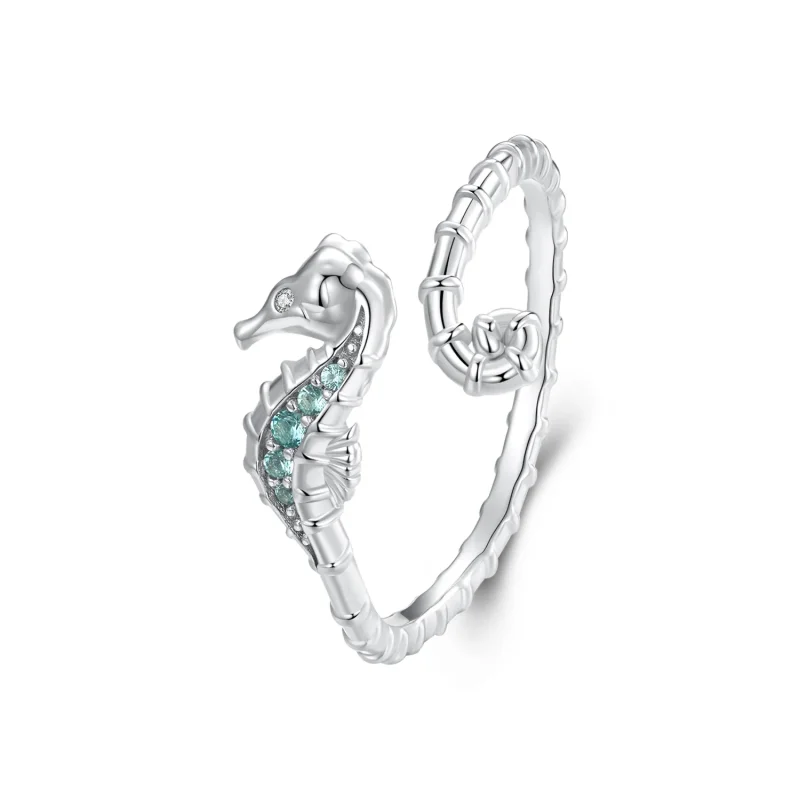 (image for) PANDORA Style Seahorse Open Ring - BSR559-E - Product Image
