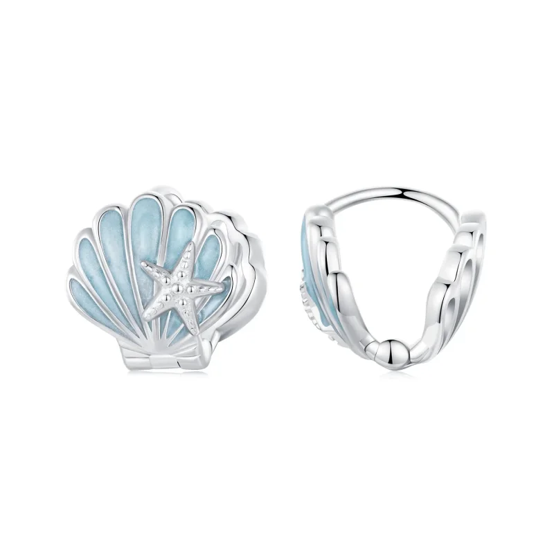 (image for) PANDORA Style Shell earrings - BSE1011 - Product Image