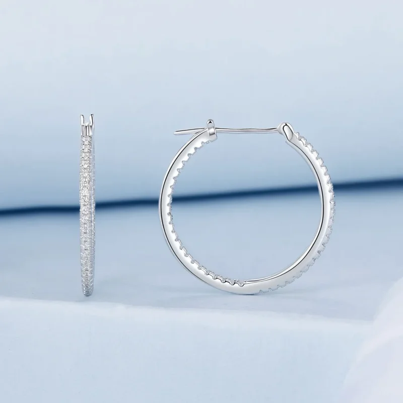 (image for) PANDORA Style Shining earrings - BSE1023-L - View 2