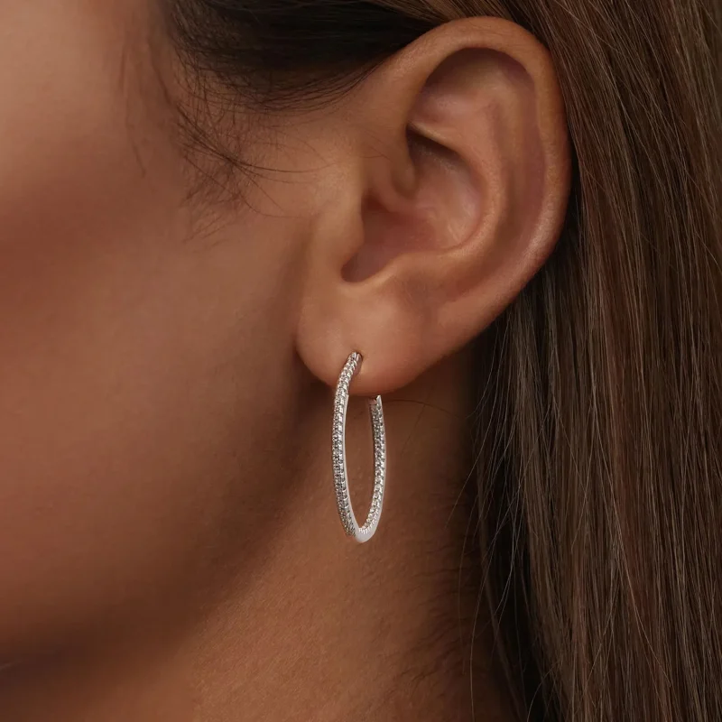 (image for) PANDORA Style Shining earrings - BSE1023-L - View 6