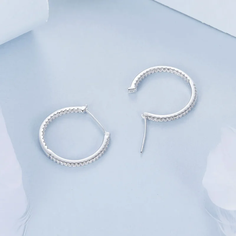(image for) PANDORA Style Shining earrings - BSE1023-M - View 4