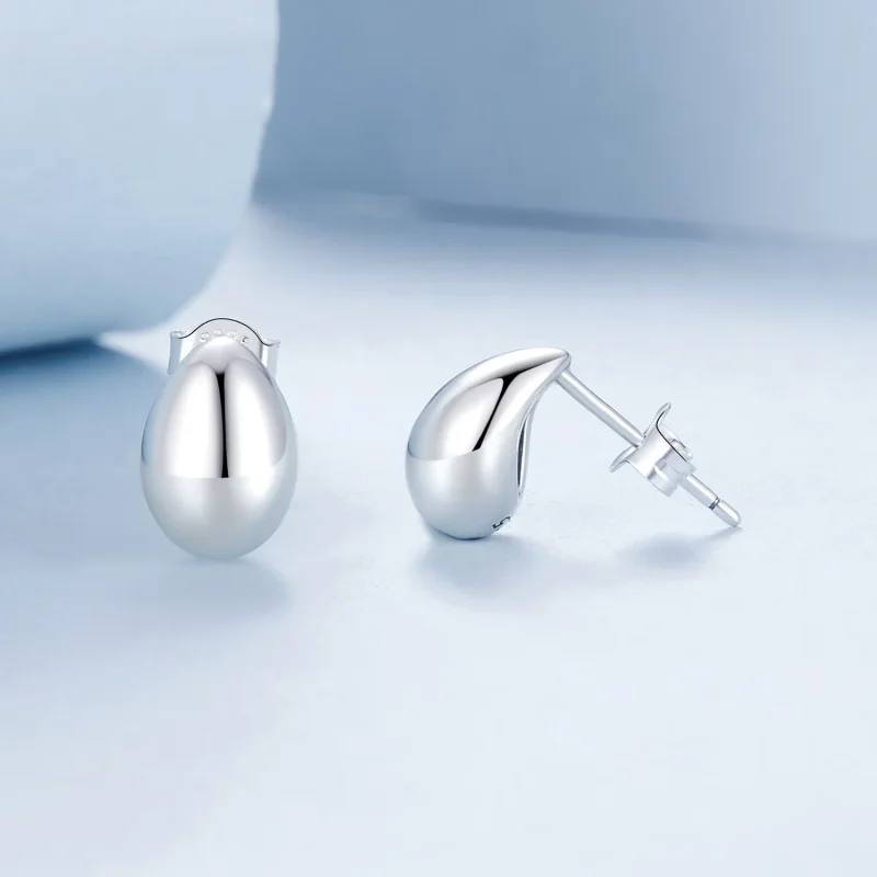 (image for) PANDORA Style Silver teardrop earrings - BSE1014 - View 4