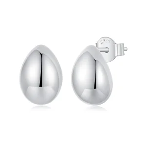 (image for) PANDORA Style Silver teardrop earrings - BSE1014