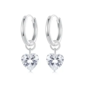 (image for) PANDORA Style Smart heart earrings - SCE1753