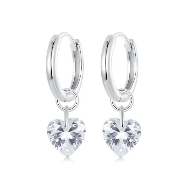 (image for) PANDORA Style Smart heart earrings - SCE1753 - Product Image