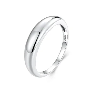 (image for) PANDORA Style Smooth simple ring - BSR558