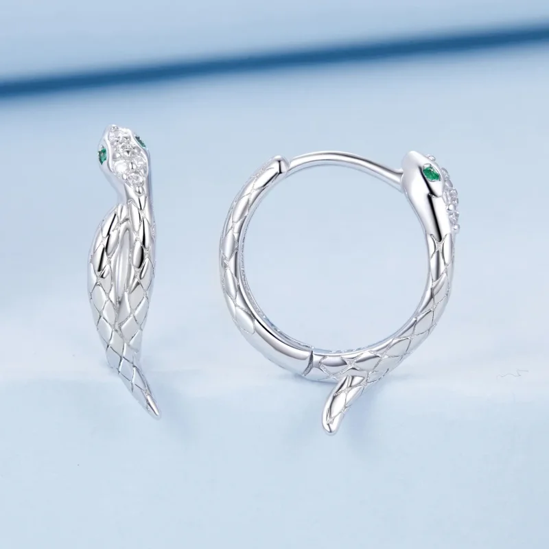 (image for) PANDORA Style Snake Wrap Earrings - BSE1008 - View 2