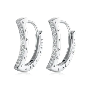 (image for) PANDORA Style Star and Moon Earrings - BSE1031