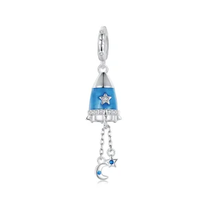 (image for) PANDORA Style Star Moon Rocket Pendant - SCC2788