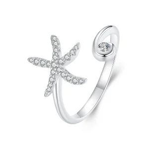 (image for) PANDORA Style Starfish Open Ring - BSR560-E