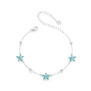 (image for) PANDORA Style Starfish Teal Bracelet - SCB276