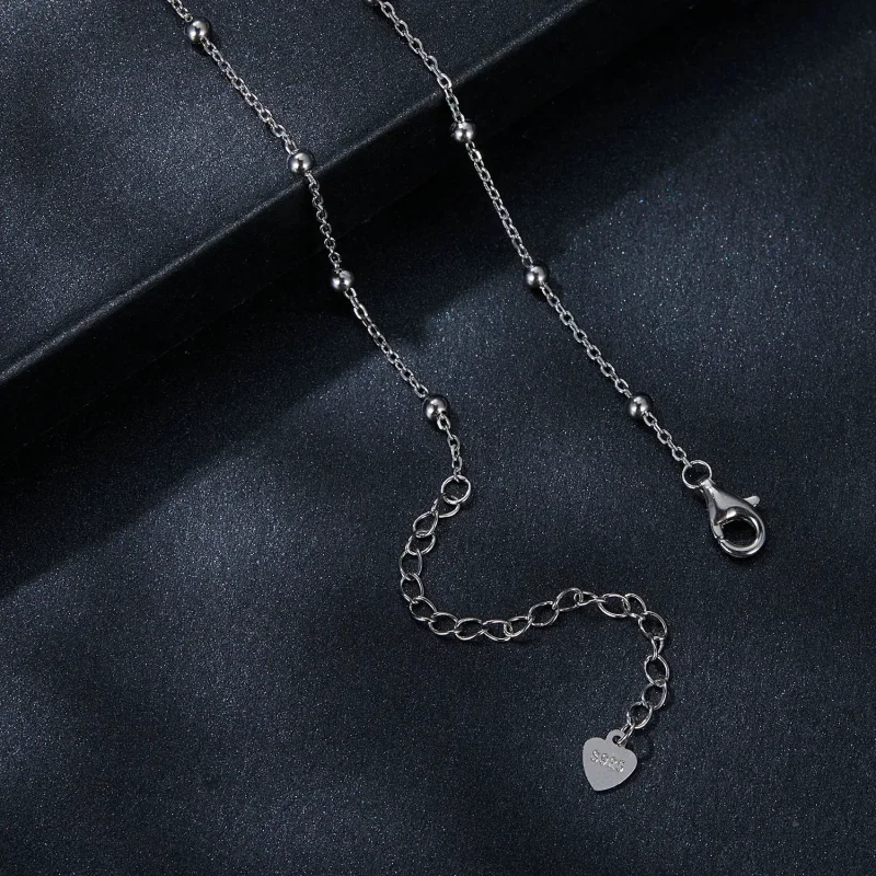 (image for) PANDORA Style Starlight 0.5ct necklace (with one certificate) - MSN036 - View 4