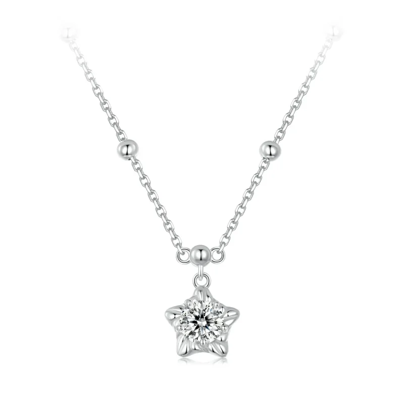 (image for) PANDORA Style Starlight 0.5ct necklace (with one certificate) - MSN036 - Product Image