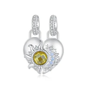(image for) PANDORA Style Sun and Moon Love Pendant - BSC1034