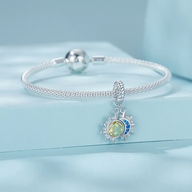 (image for) PANDORA Style Sun and Moon Pendant - SCC2802 - View 3